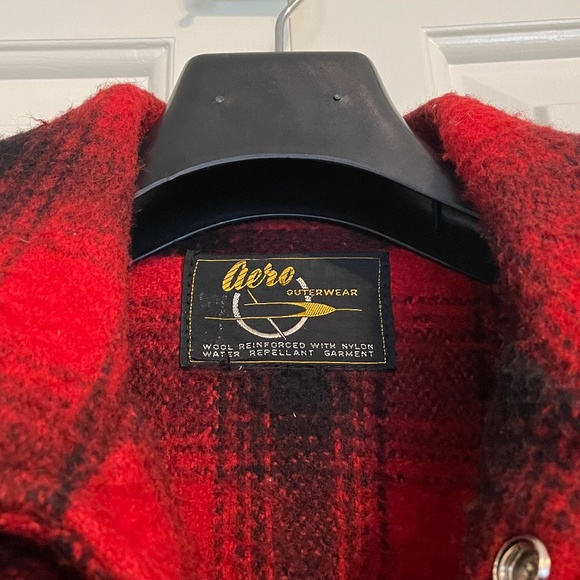 Aero Sportswear Vintage Buffalo Plaid Mackinaw Jacket - M- L (like FILSON) - Picture 9 of 15